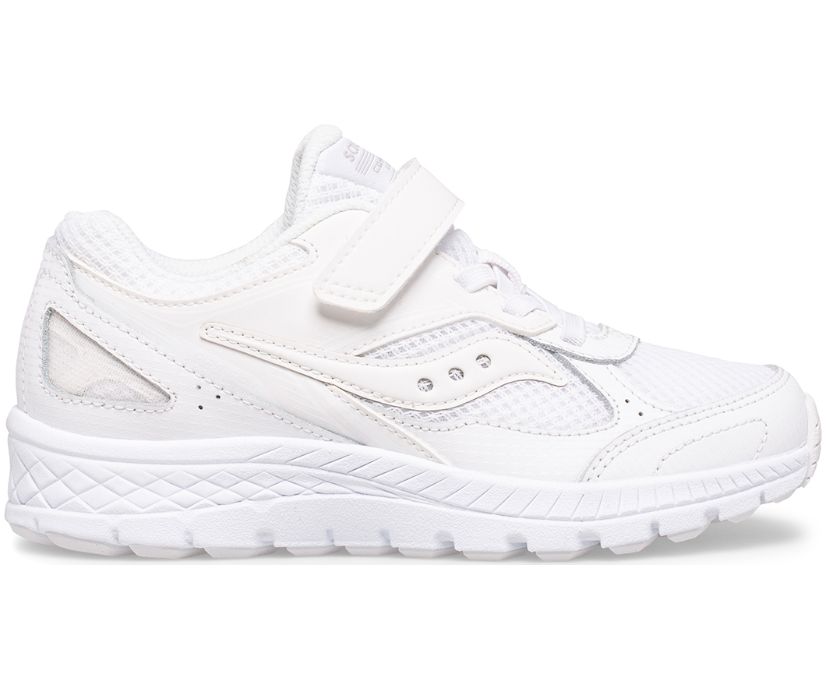 Kids' Saucony Cohesion 14 A/C Sneakers White | Singapore 839UZGT